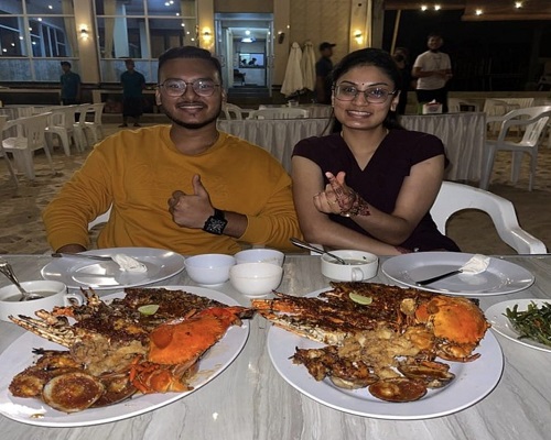 Dinner at Jimbaran Beach | Bali Tanah Lot Kintamani Uluwatu Tour | Bali Traventure